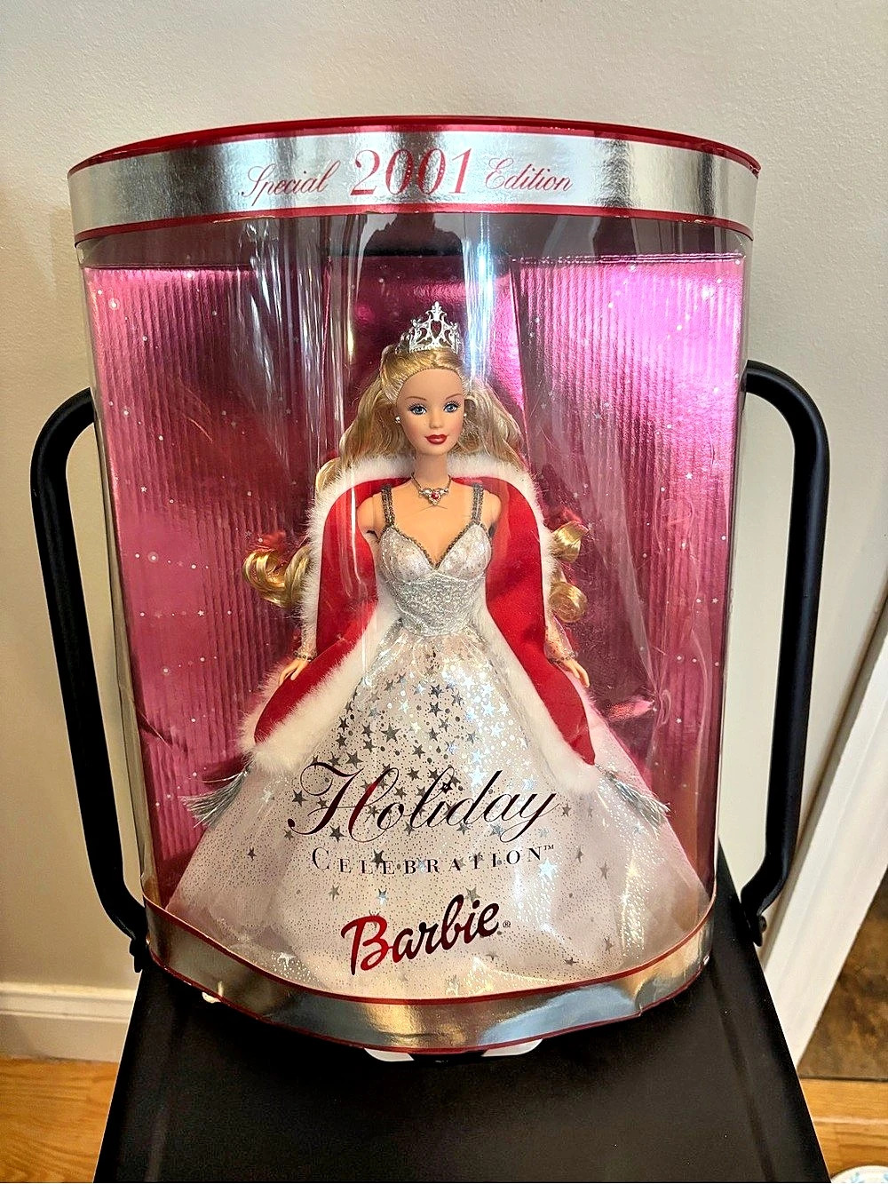 NIB Vintage 2001 Holiday Celebration Barbie Doll Special Edition